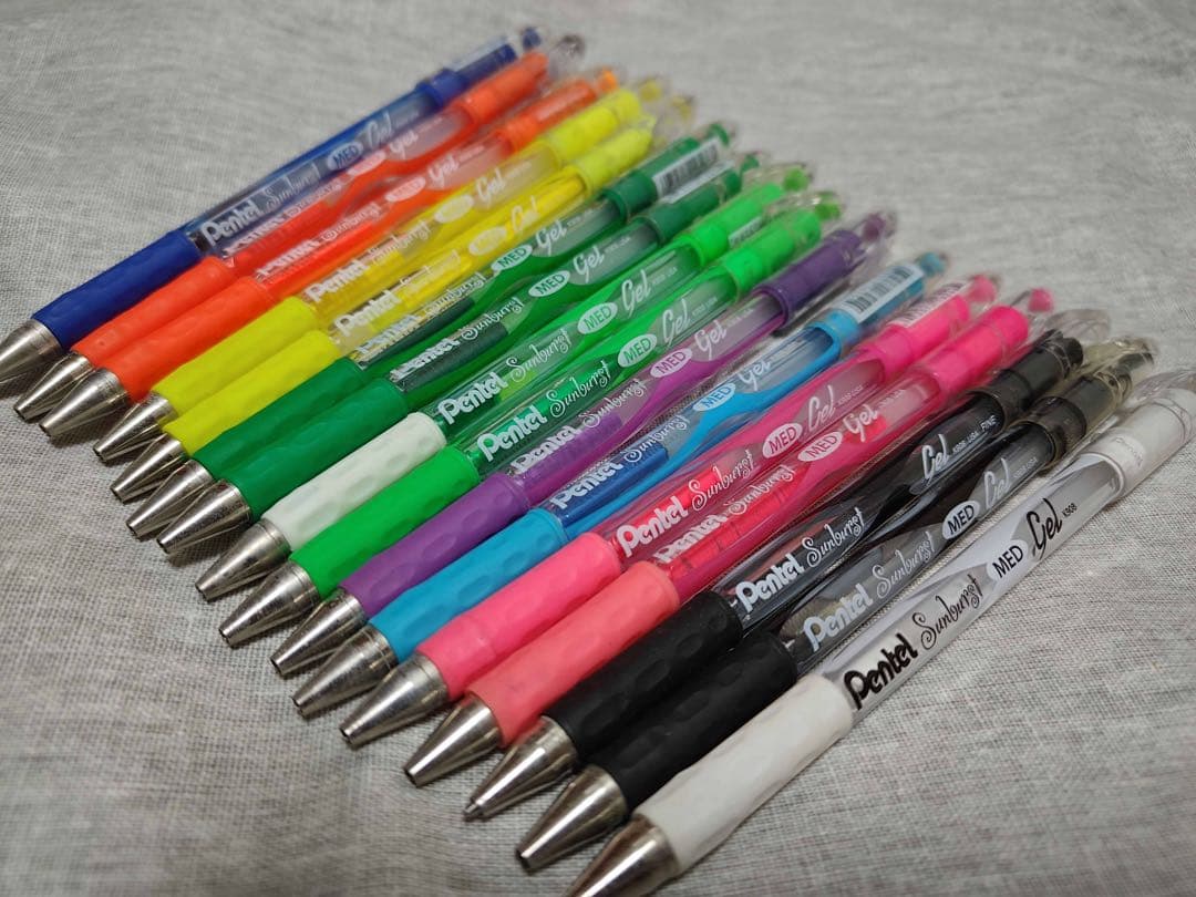 Pentel サンバーストMX ペン回し