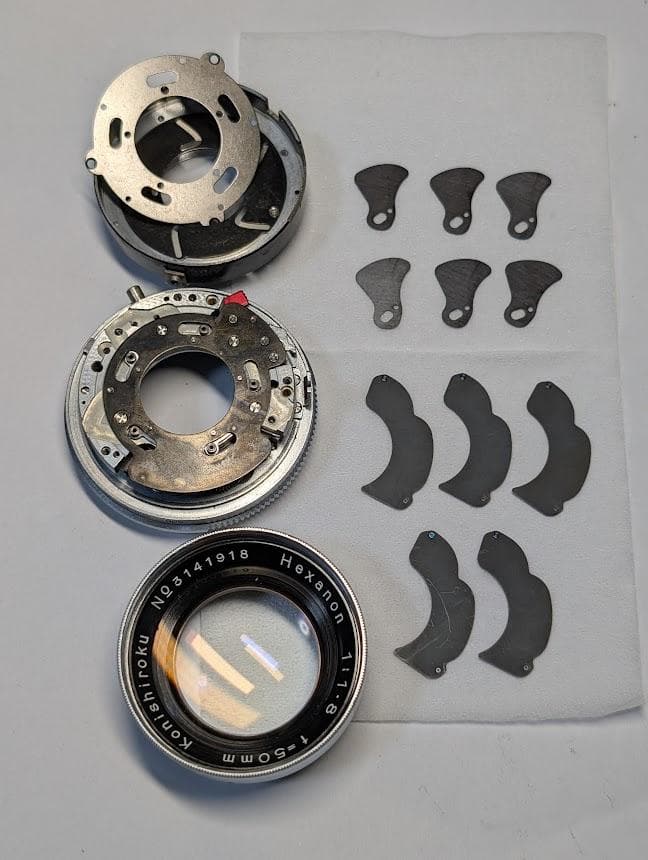 【外観・光学美品 完動品】KONICA ⅢA 50mm F1.8 フィルムカメラ