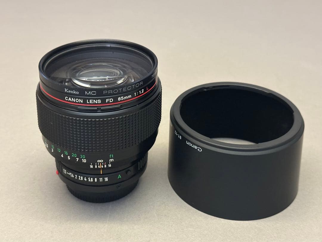 キャノンNewFDレンズF1.2L