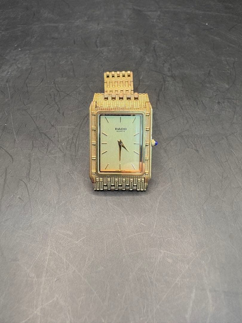 アンティークRADO クォーツ 腕時計 ゴールド