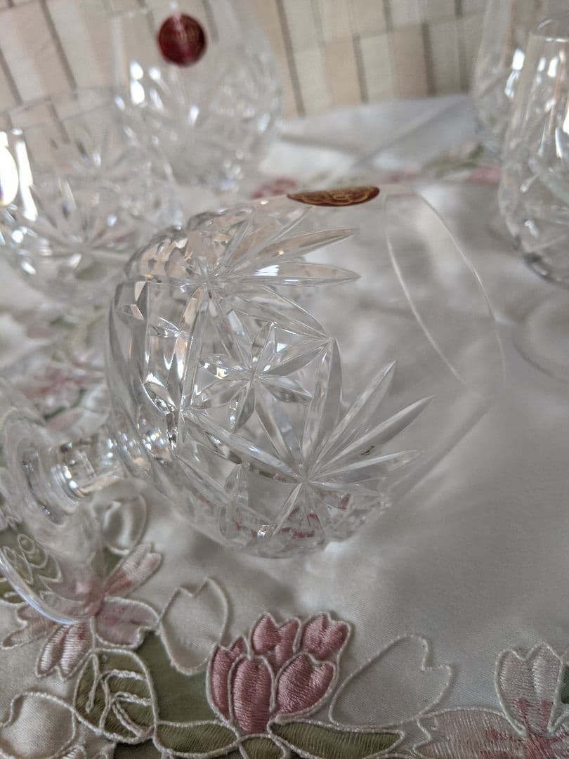 未使用　Webb ブランデーグラス　5客