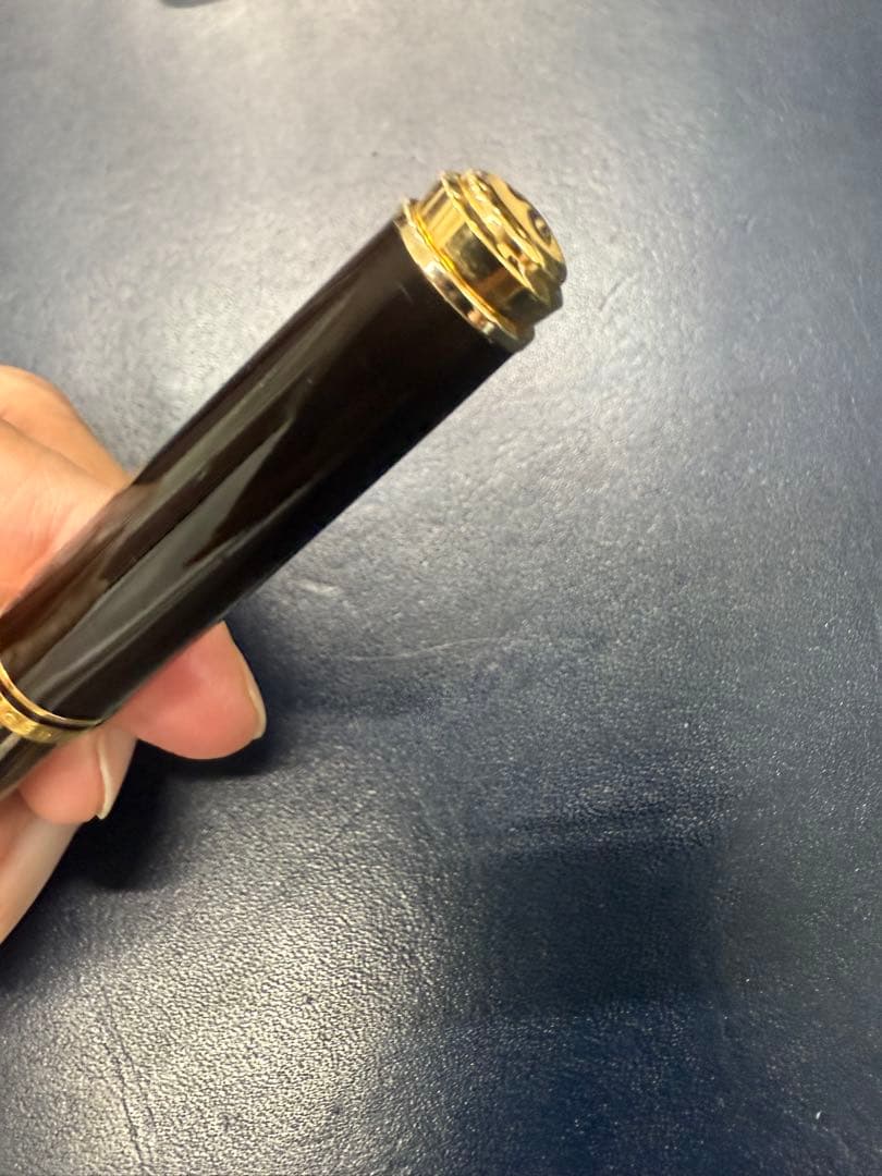 ペリカンスーベレーン M400 万年筆 (茶縞) M400BRW Fサイズ