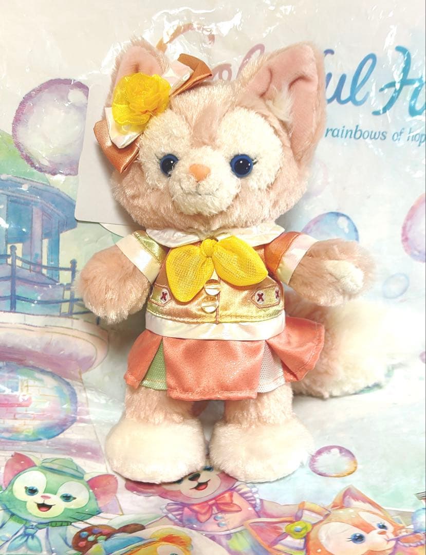 ダッフィー&フレンズ20周年　バケパ　ポージープラッシー　リーナ・ベル