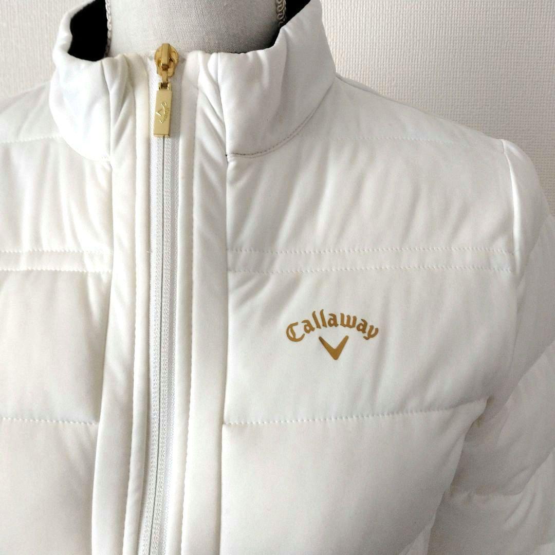 Callaway　キャロウェイ　スターストレッチ中綿ブルゾン　ホワイト　L