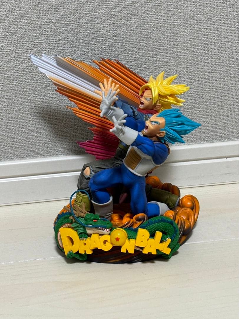 ドラゴンボール　一番くじ　フィギュア　ベジータ＆トランクス 親子ギャリック砲