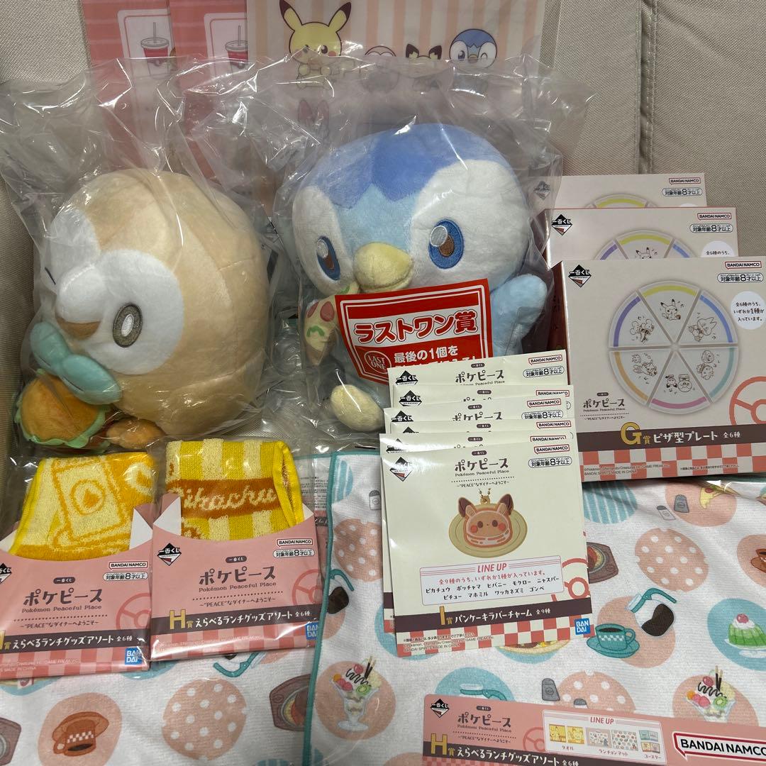 ポッチャマ・モクロー ぬいぐるみセット