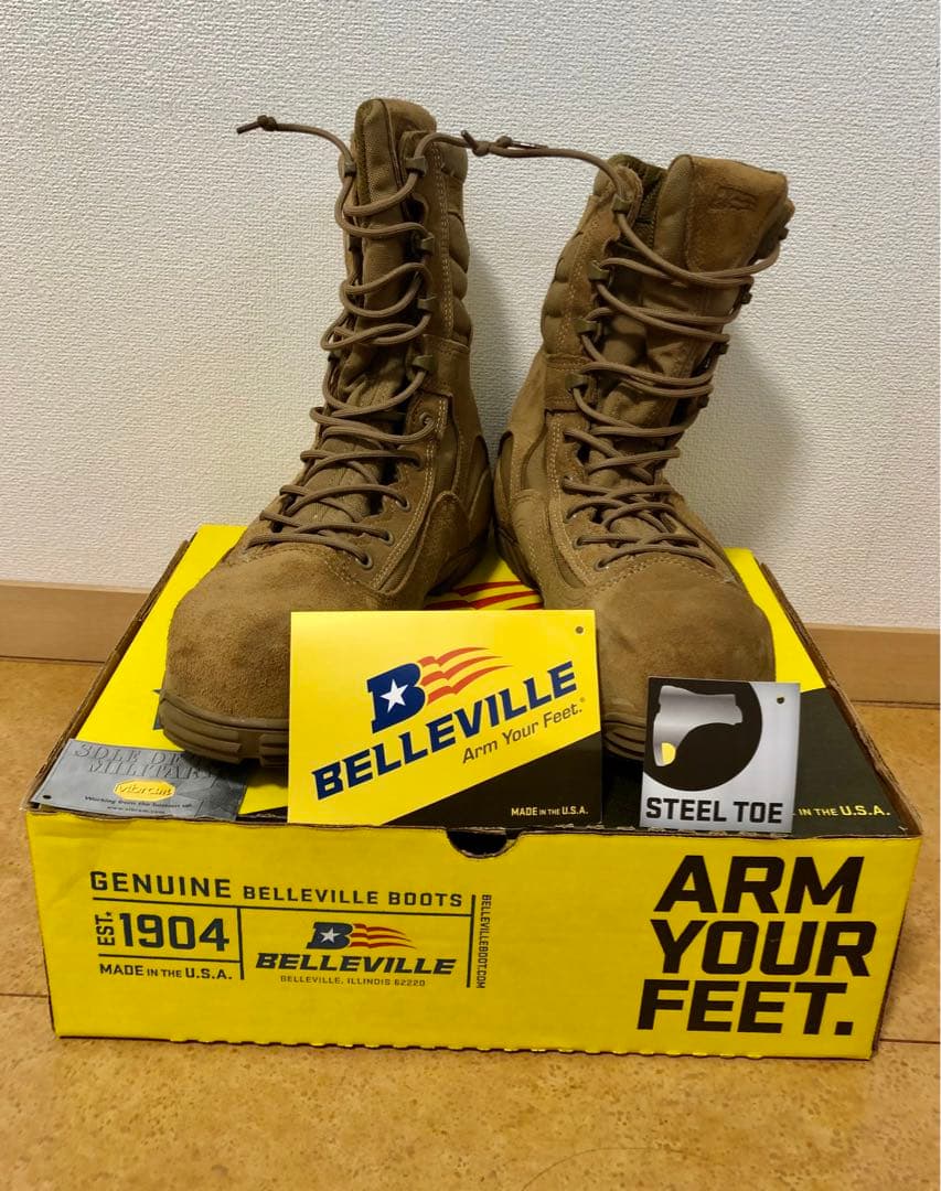 Belleville ミリタリーブーツ 533ST US10.5 28.5cm
