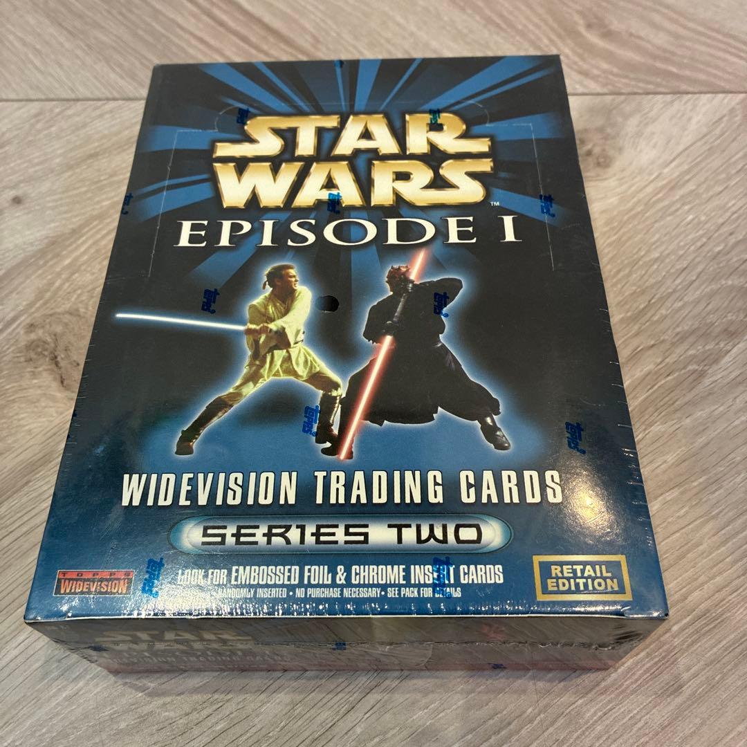 スターウォーズ エピソード1 ファントム・メナス　カード シュリンク付き BOX