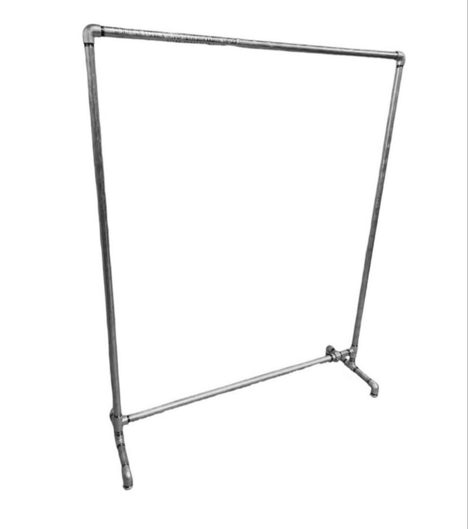 インダストリアル　ハンドメイド　ハンガーラック　ガス管