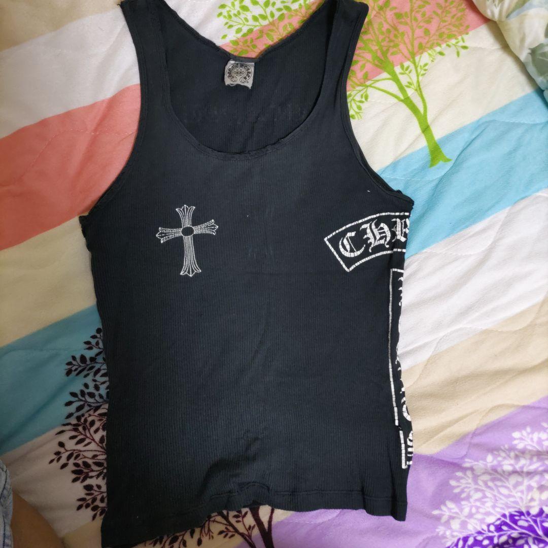 CHROME HEARTS ブラックタンクトップ M