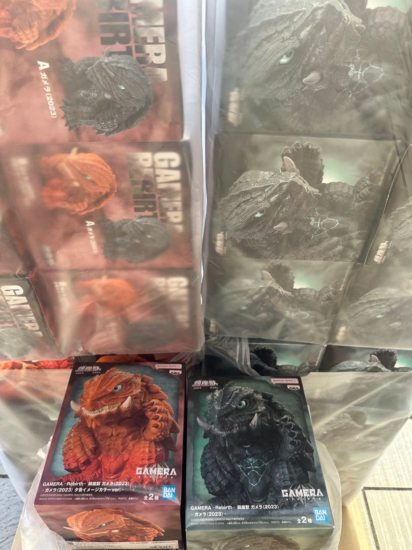 GAMERA Rebirth 鎮座獣ガメラ（2023）40体