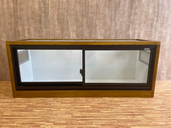 ＦandＫ爬虫類木製ケージ　アルミサッシ仕様　オーダ可