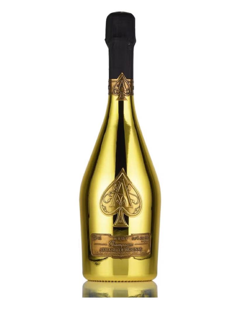 Armand de Brignac ブリュット シャンパン 金色ボトル