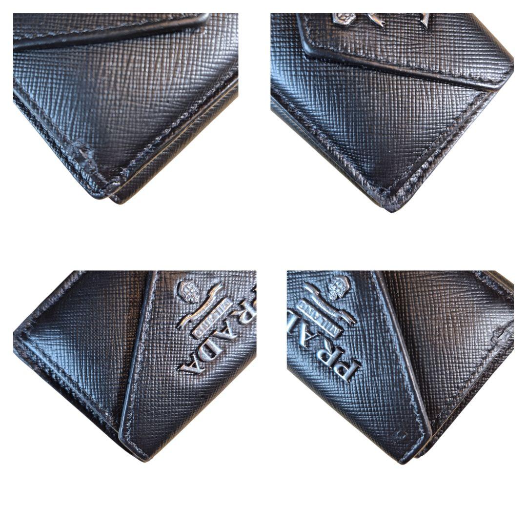 ＰＲＡＤＡ　プラダ　サフィアーノ　三つ折り財布