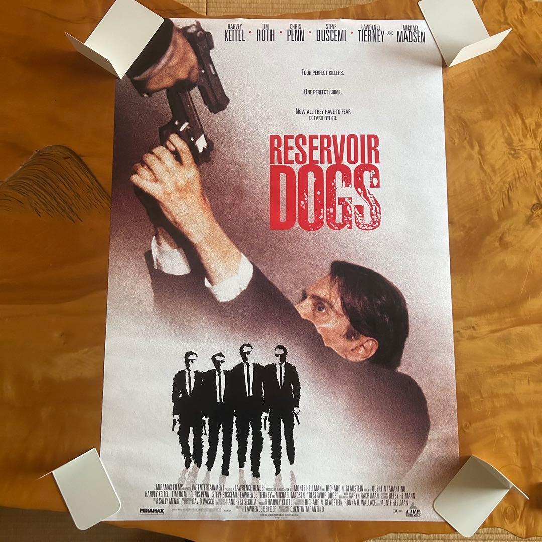 レザボアドッグス 映画ポスター US版 ROLLED 1992年タランティーノ