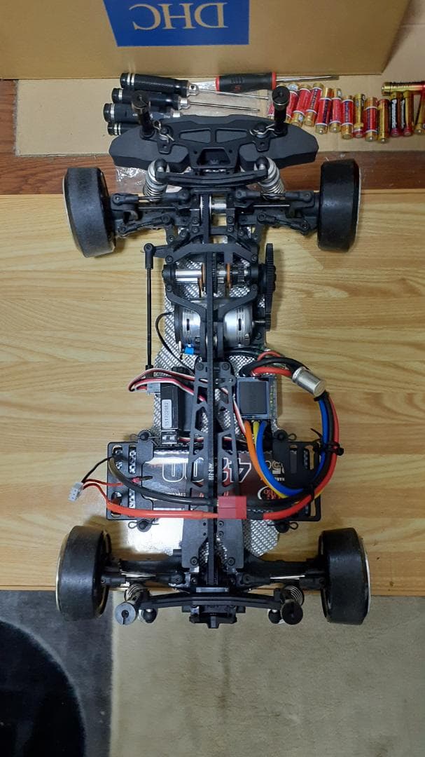 ドリラジフルセット D-rlkeエボル限定ホワイトシャーシ 4PLSプロポ