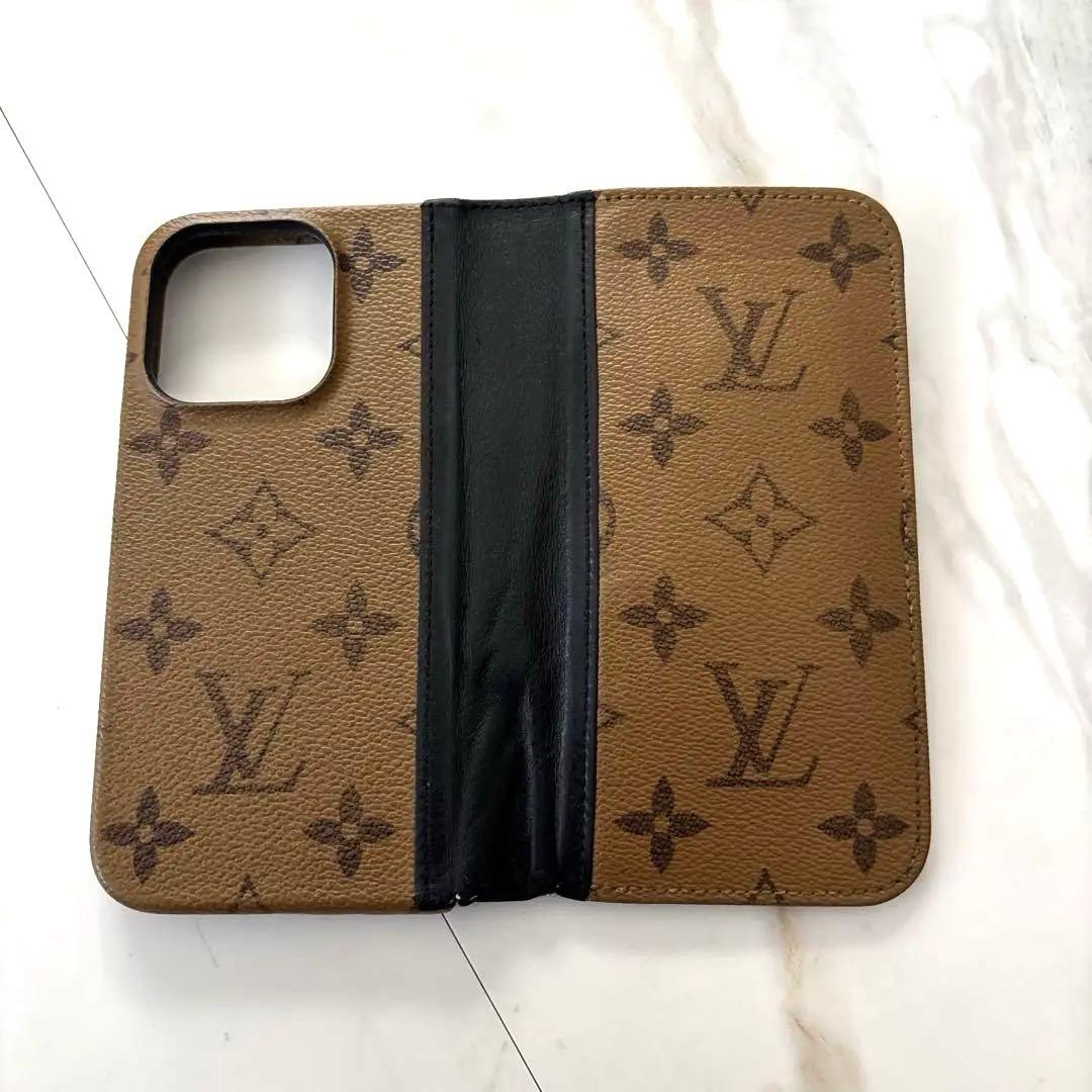 LOUIS VUITTON ルイヴィトン iphone15pro 手帳ケース