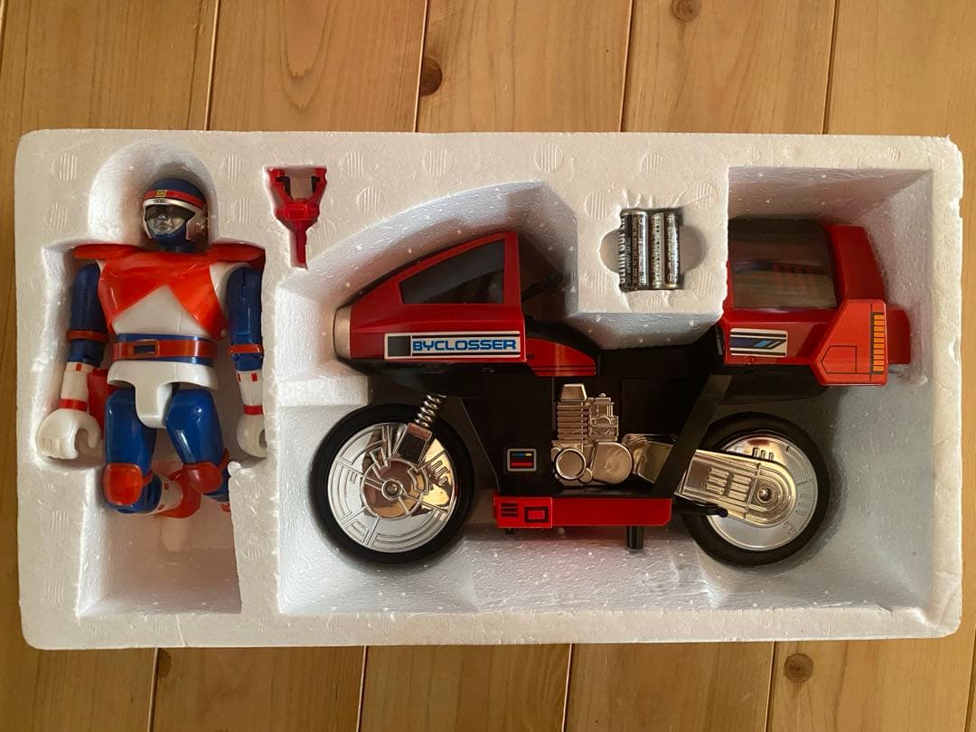 兄弟拳バイクロッサー ギンクロン セット バンダイ【箱付き】 バンダイ