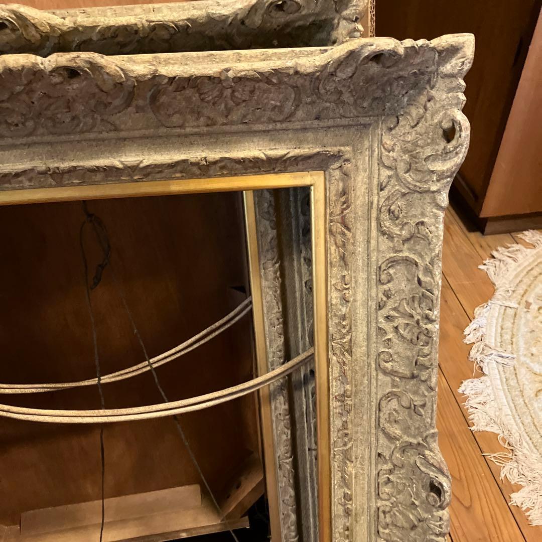 Bumpodo 渋めゴールド装飾額縁 大きめ