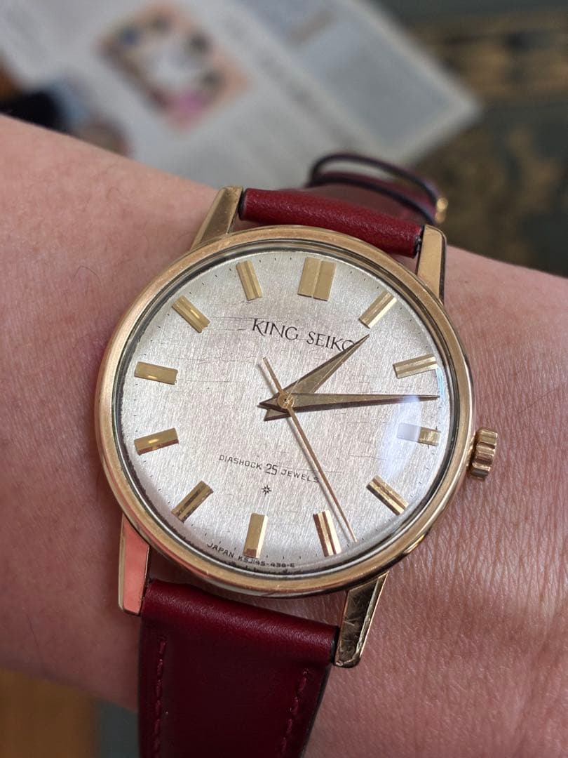 キングセイコーファースト　手巻き25石　SD ダイヤル