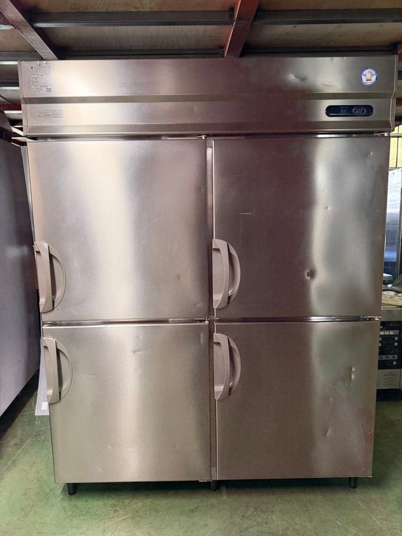 2019年 フクシマ縦型冷蔵庫 1500x800x1940