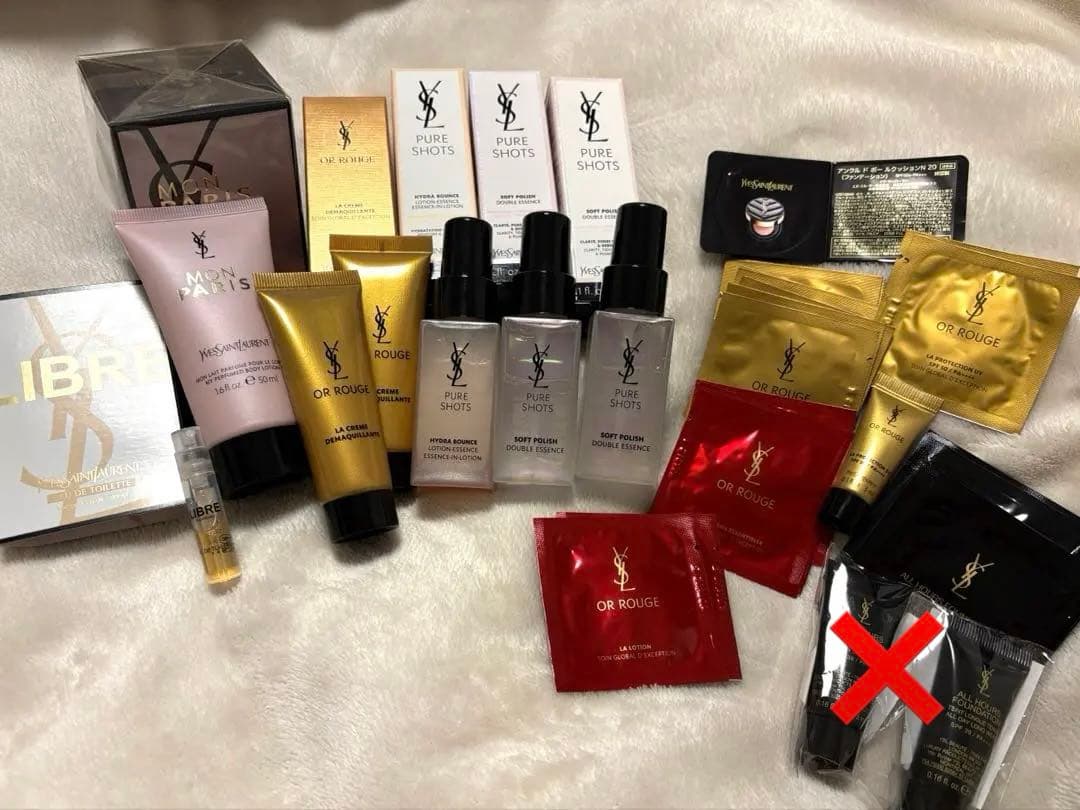 【バラ売り可能】イブサンローラン スキンケア・ベースメイク サンプル、ノベルティ