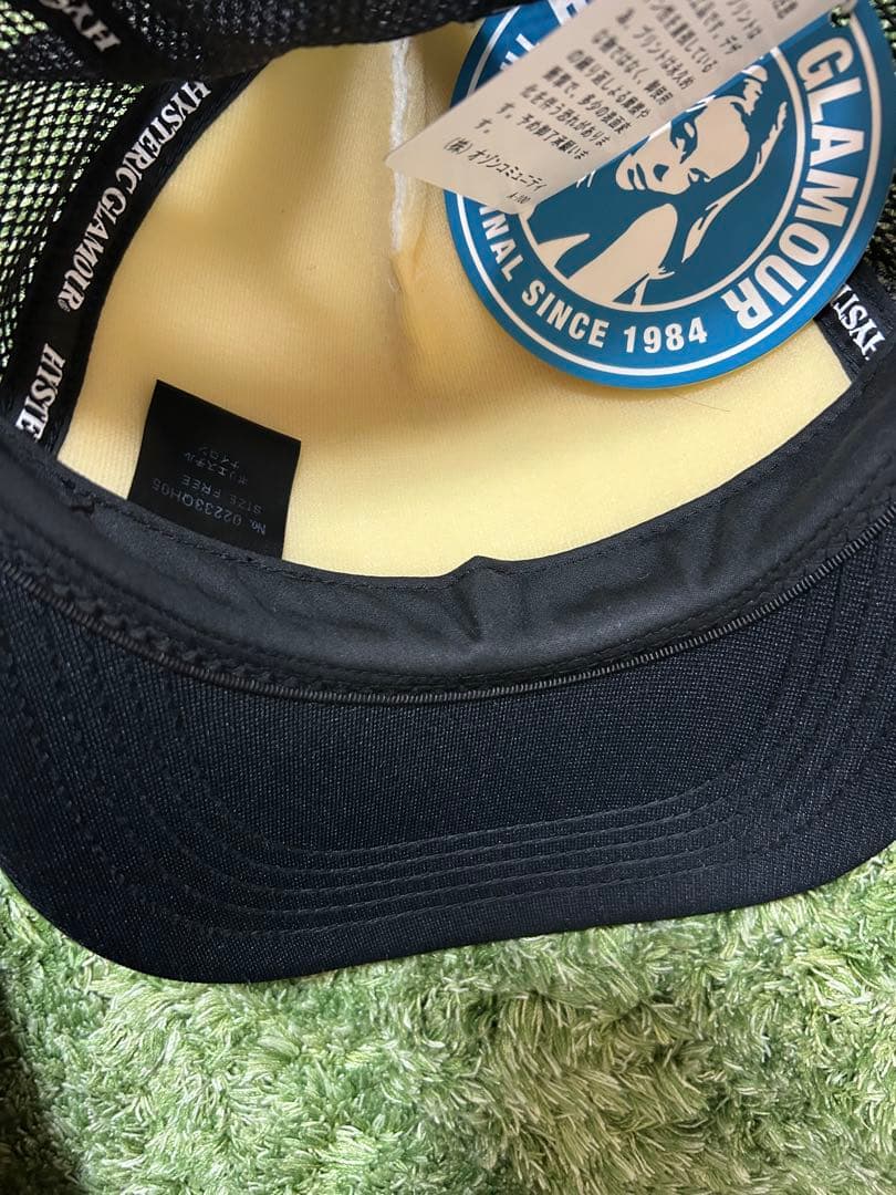 ヒステリックグラマー　キャップ　GUITAR GIRL