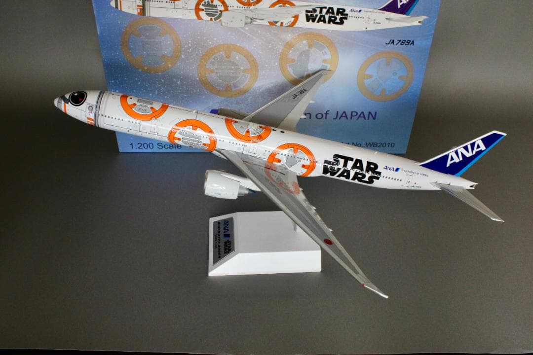 レア ANA B777-300ER JA789A BB-8 1/200
