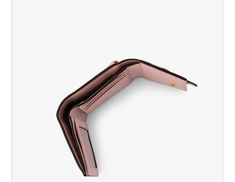 【限定完売品 新品】MICHAEL KORS ピンク 折り財布 三つ折りミニ財布