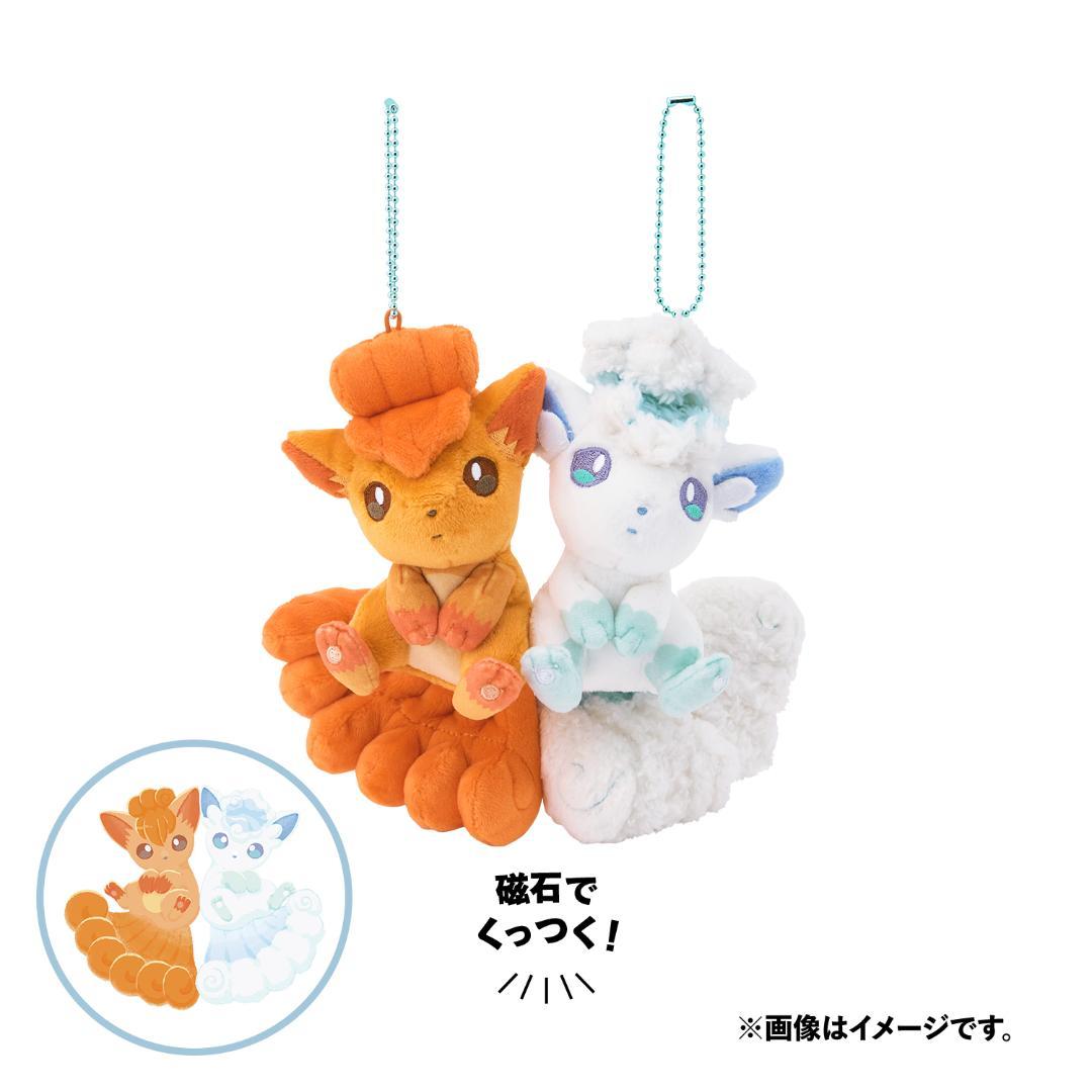 ポケモン　磁石でくっつくペアマスコット にたものどうし ６点セット