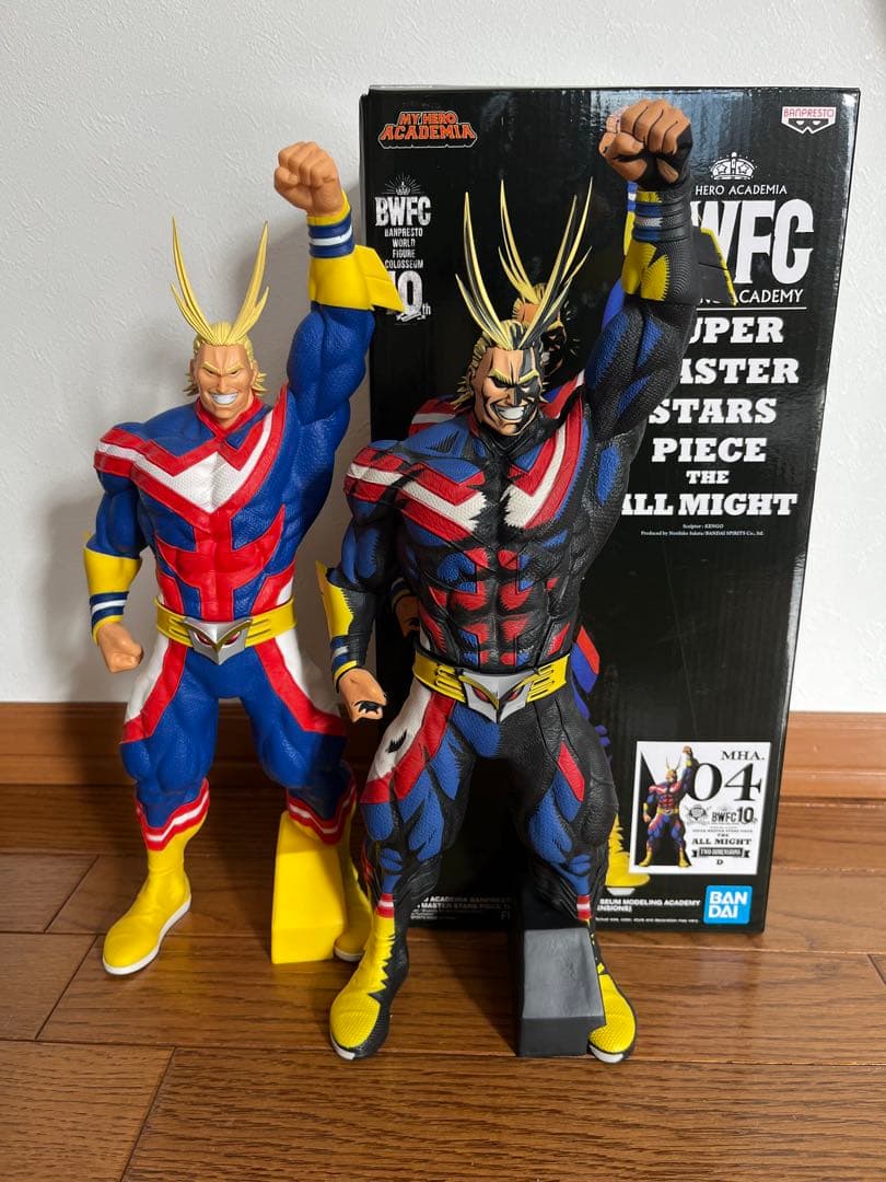 僕のヒーローアカデミア　SMSP オールマイト D賞 海外正規品　Ｂ賞セット