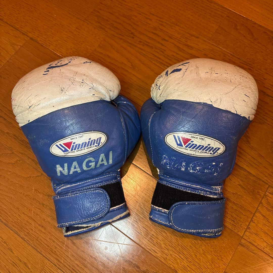 つ*し様 ウィニング　旧アマチュアボクシング試合用グローブ