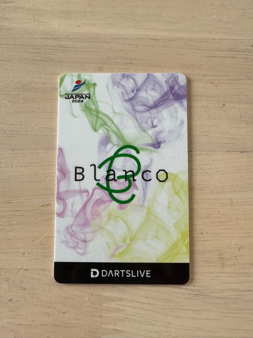 【即完売！】ダーツ祭り　blanco ライブカード