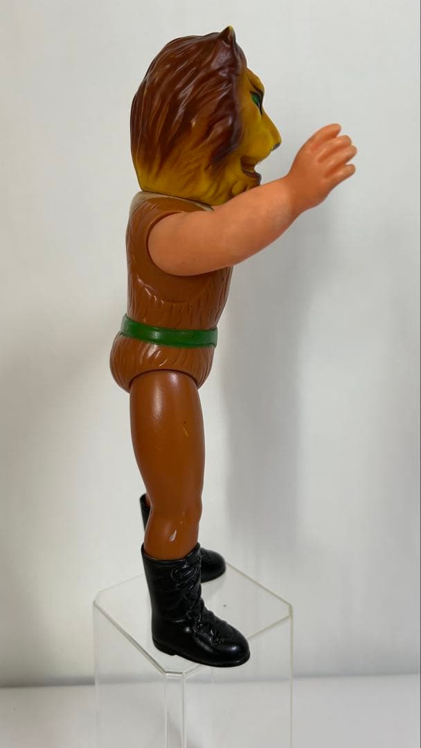 ザ・ライオンマン　タイガーマスク　ソフビ　フィギュア