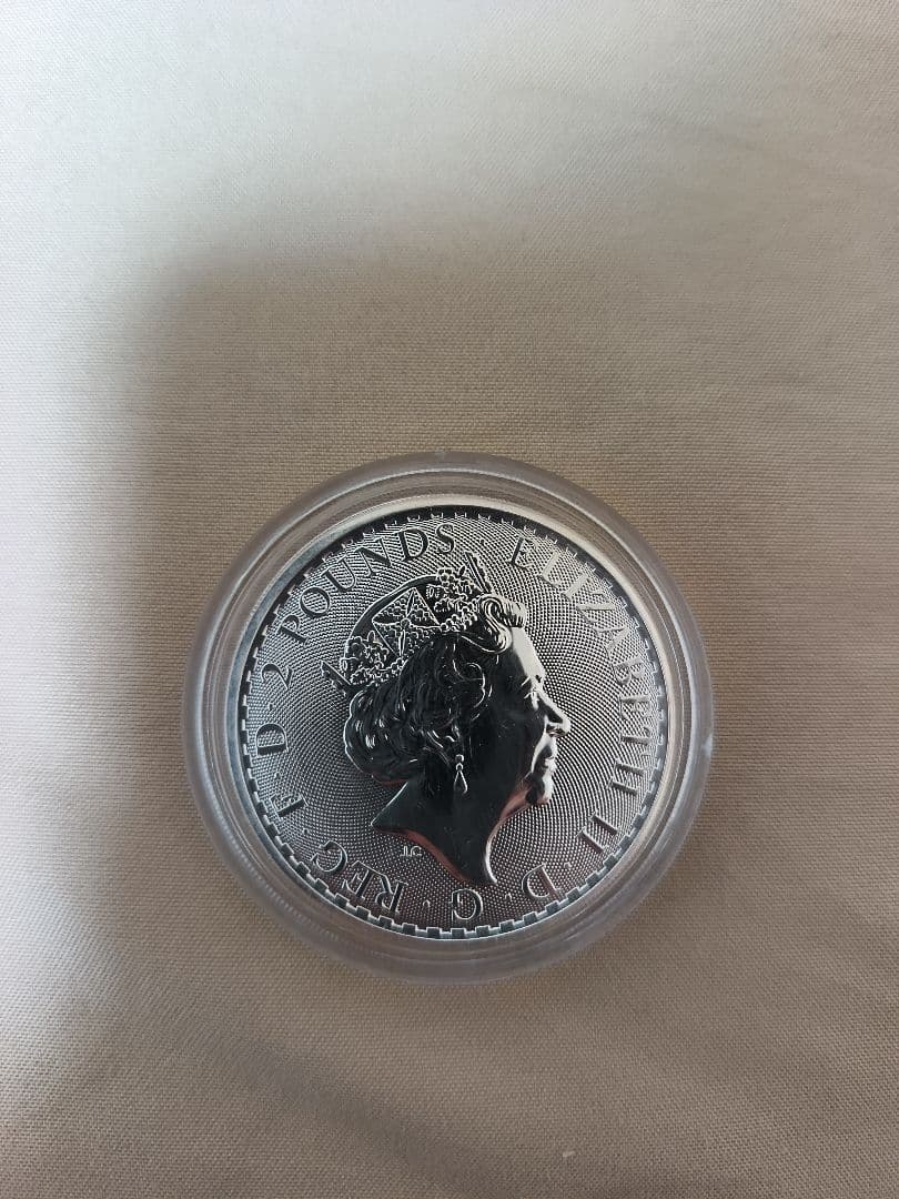 【本物保証】2021年 ブリタニア銀貨 1オンス 純銀 英国 ロイヤルミント