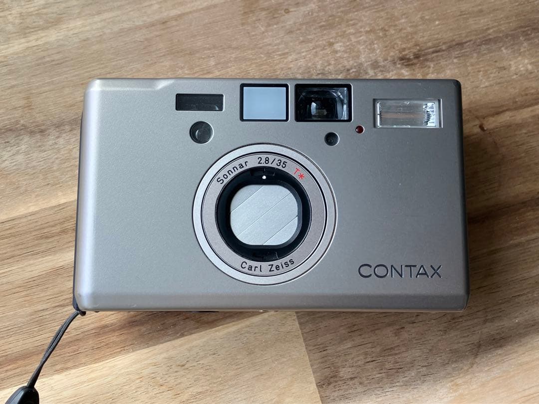 猫紙【動作確認済】CONTAX T3 DATABACK フィルムカメラ