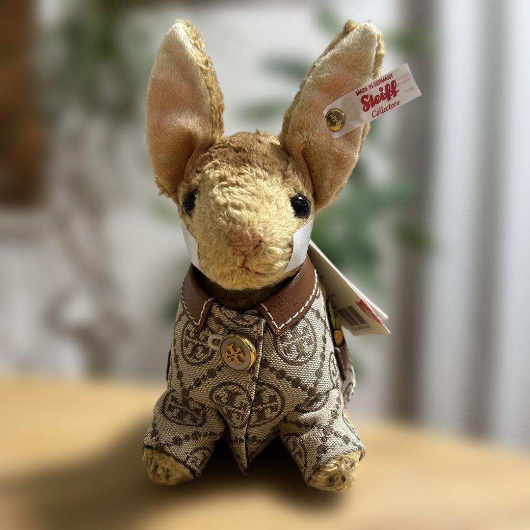 Steiff ✖️ トリーバーチ うさぎぬいぐるみ