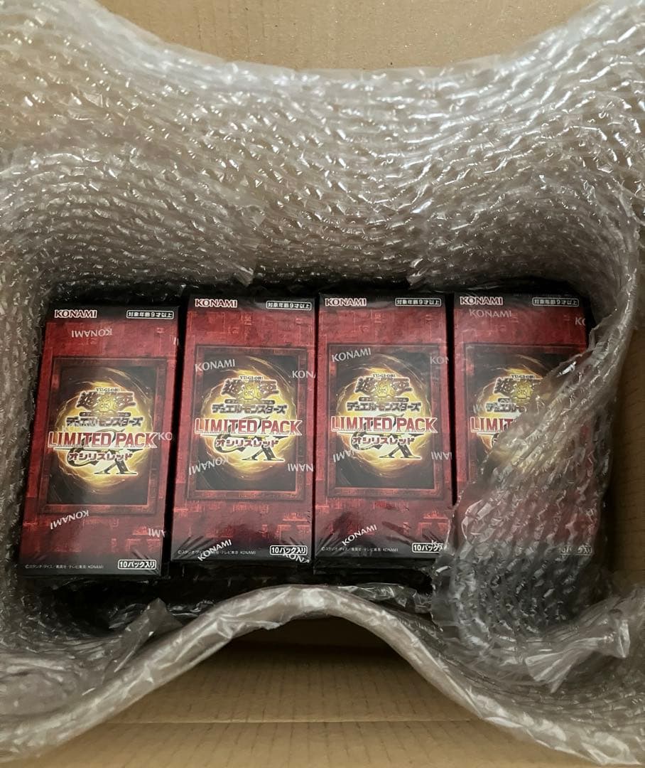 【新品・未開封】遊戯王　LIMITED PACK GX オシリスレッド12BOX