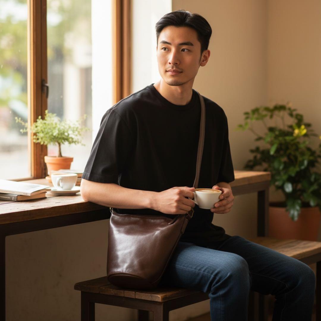 希少COACH オールドコーチ ショルダーバック ビンテージ バケツバッグ型