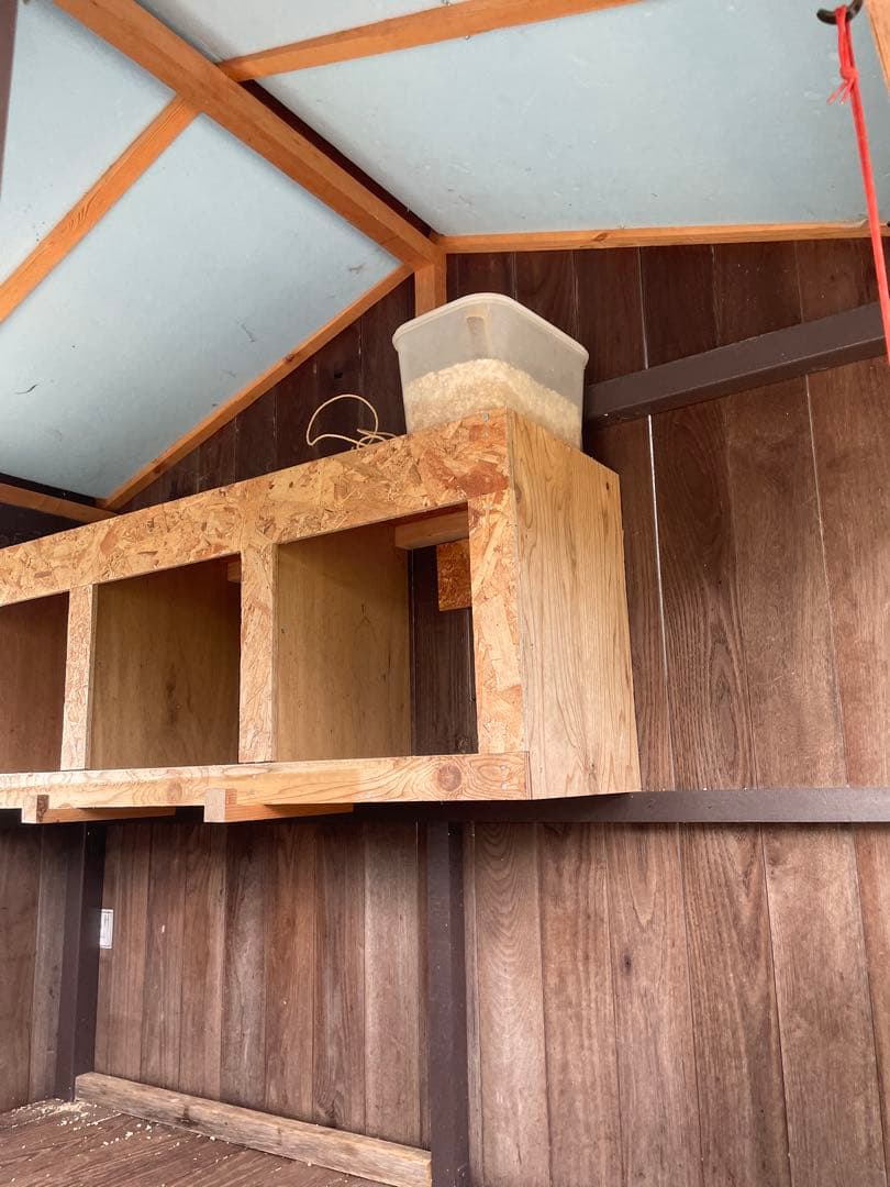 鶏小屋　木製犬小屋 中型犬用
