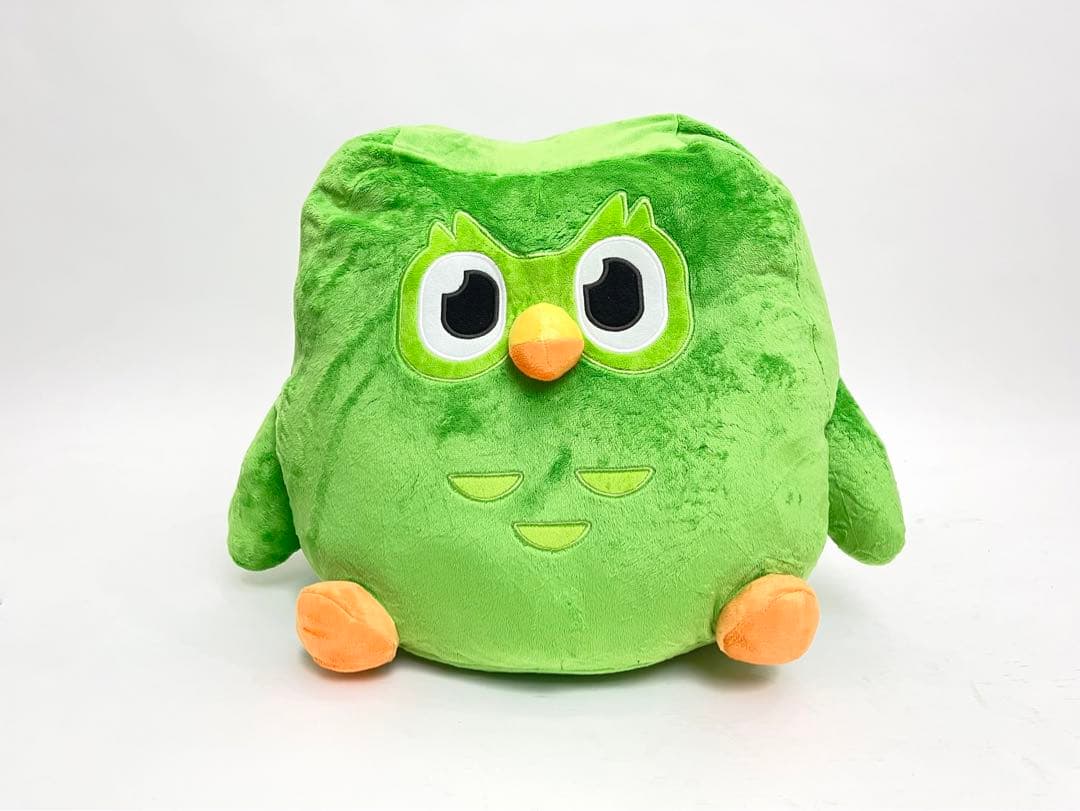 【デュオリンゴ】ラストワン賞ビッグデュオぬいぐるみ・ショッパー袋Duolingo