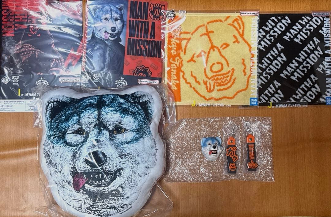 一番くじ MAN WITH A MISSION トクキョウタナカ