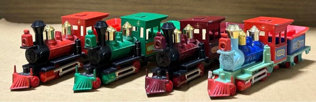 ディズニー ウエスタンリバー鉄道 ダイキャスト スケールモデル 4台セット