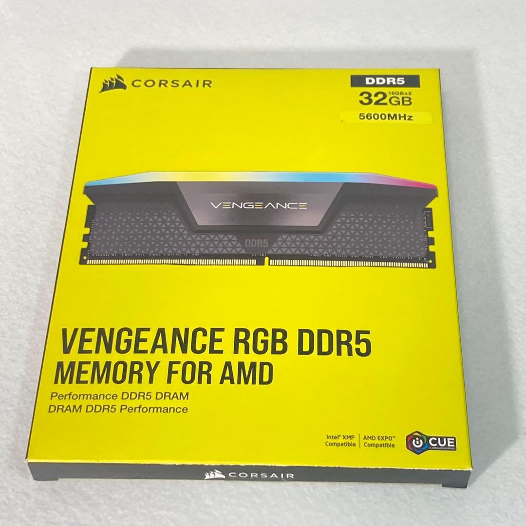 corsair DDR5 32GB (16GBx2) 5600MHz 動作確認済