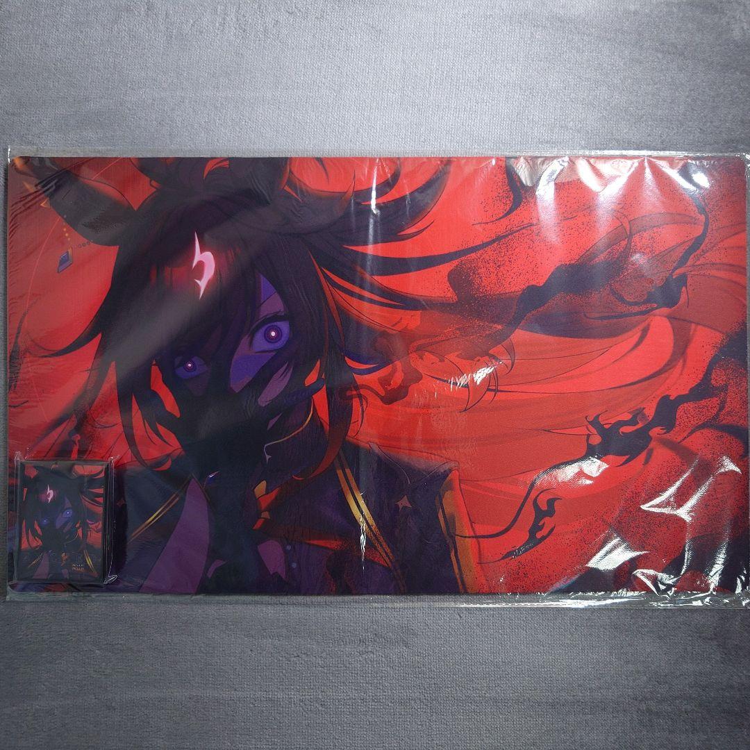 α1 ウマ娘 オーラ&光る目 ドゥラメンテ スリーブ&プレイマット
