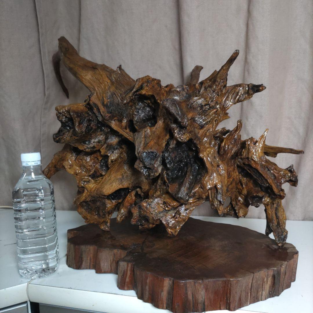 流木インテリアオブジェ　自然流木　磨き仕立て