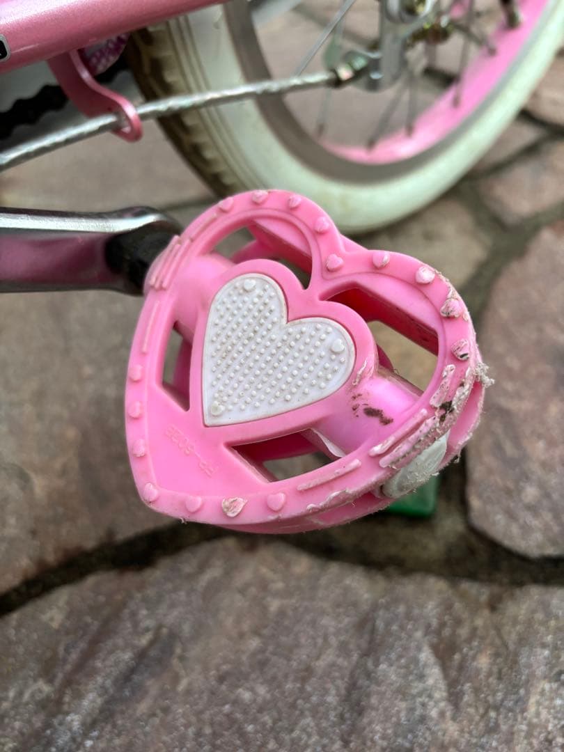 自転車　メゾピアノ 16インチ　サイクルベースあさひ　補助輪