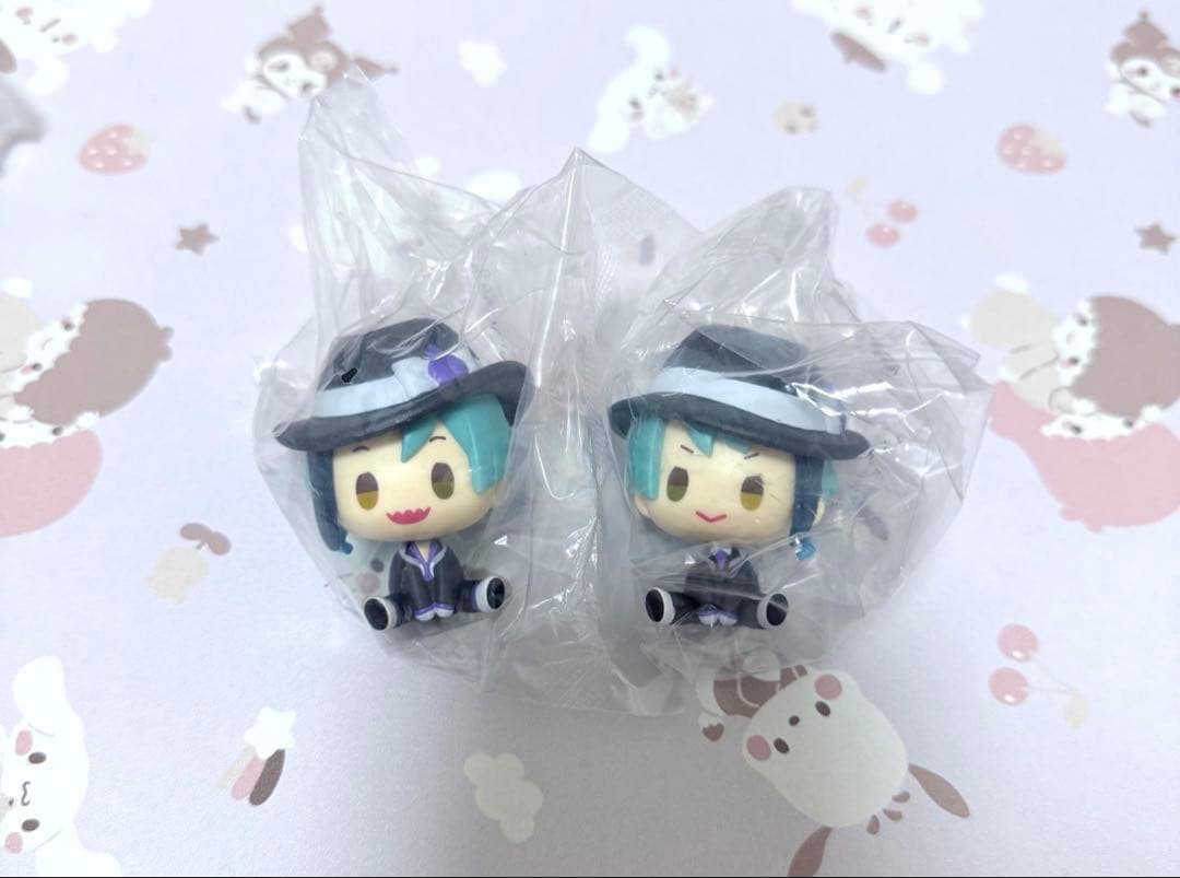 ツイステ　一番くじ　デフォルメフィギュア　フロイド ジェイド