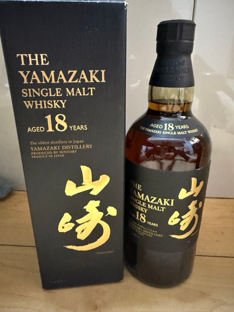 山崎18年 シングルモルトウイスキー　700ml