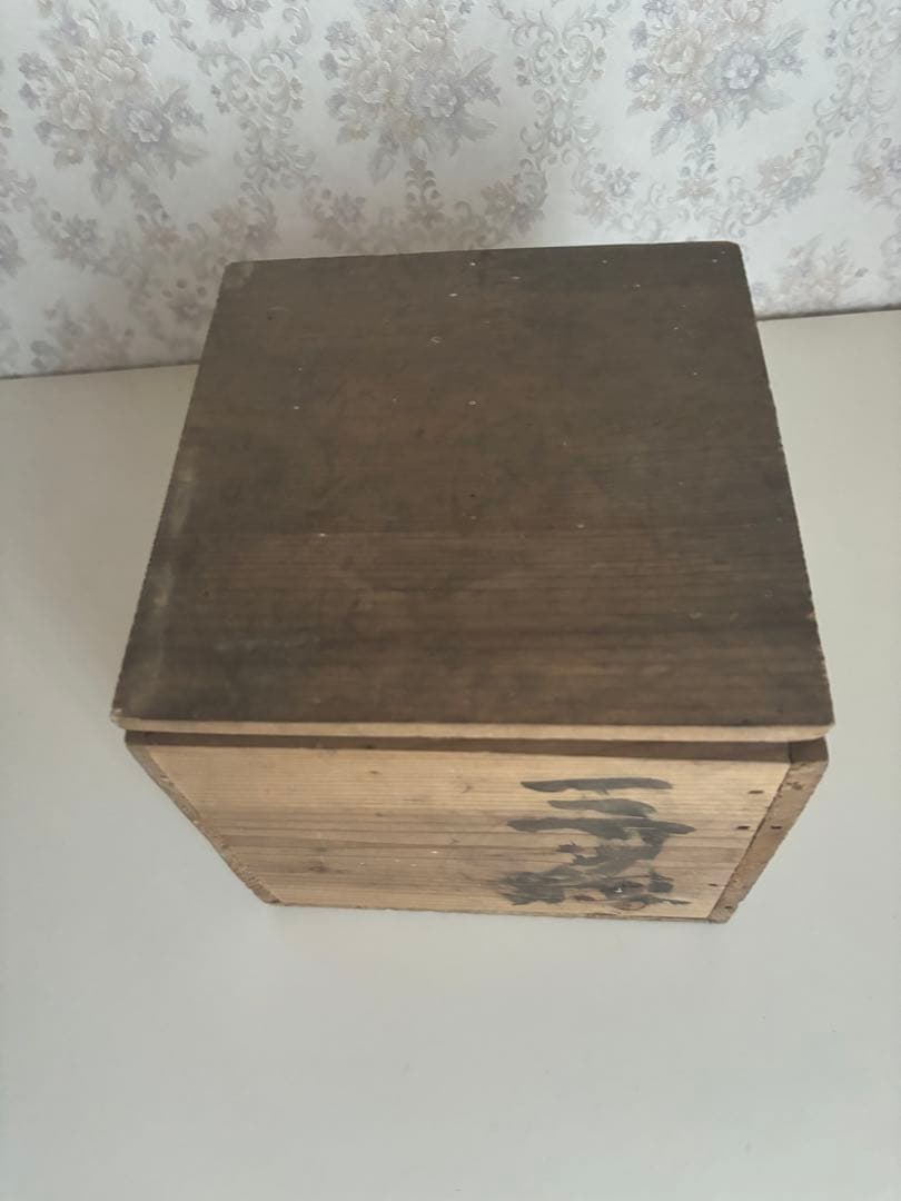 ビンテージ！古道具！推定　明治　征露記念　漆　盃　セット　木箱入り　10個　台